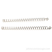 Processing customized compression springs